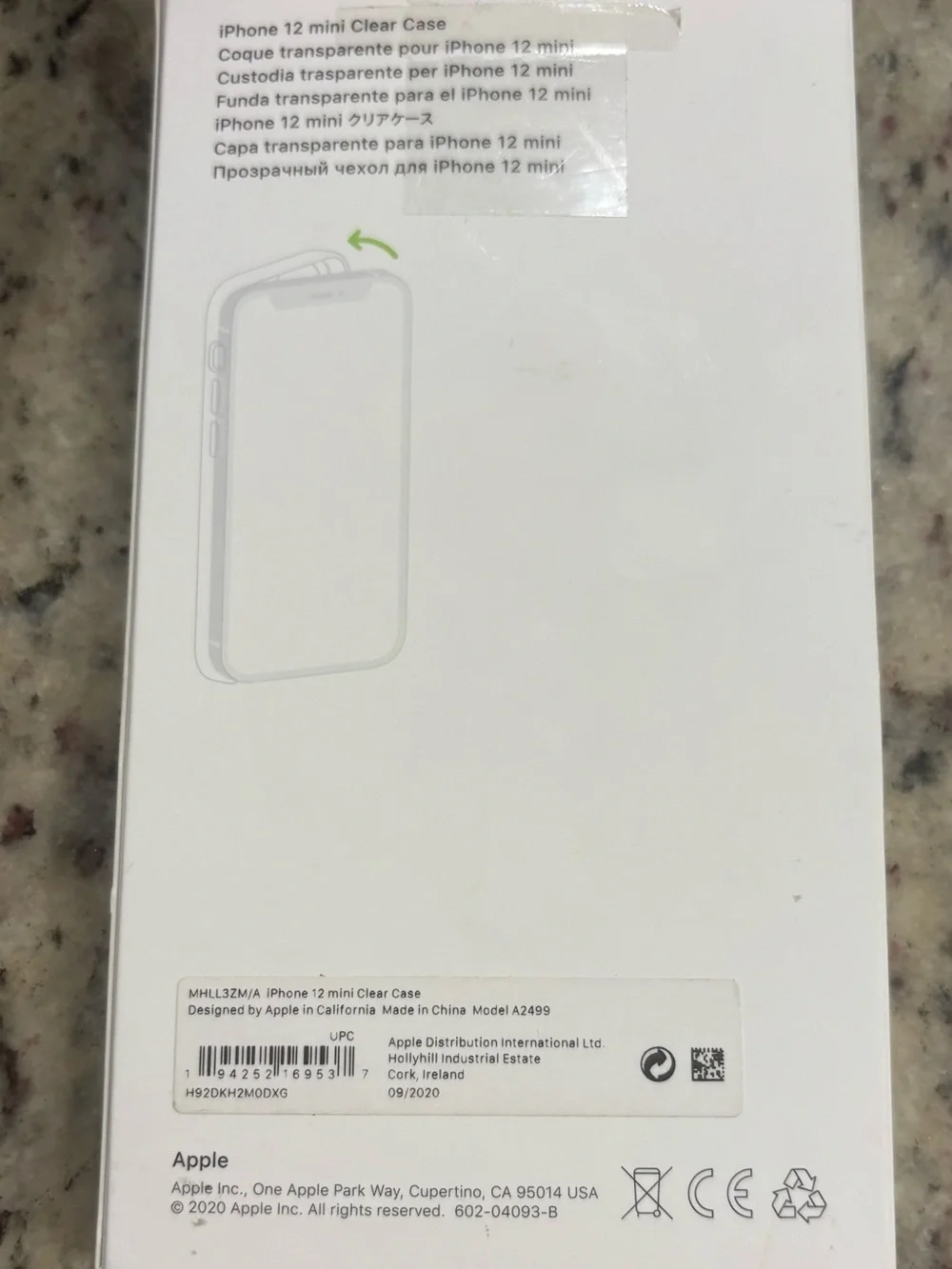 Apple IPhone 12 Mini Clear Case